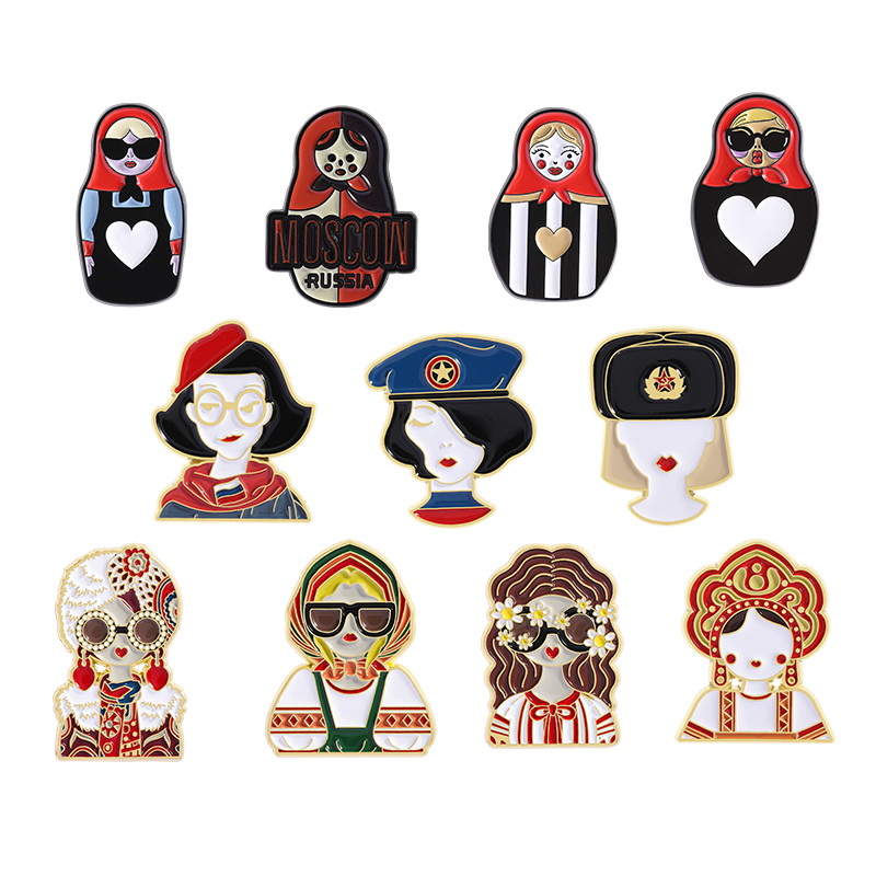 Ethnic Fashion Images - Dessin animé russe filles personnage Costume