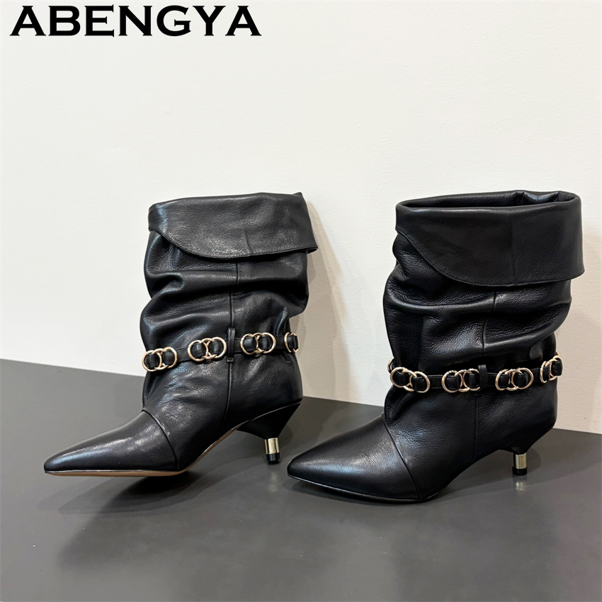 Ethnic Fashion Week - Bottines Chelsea en cuir véritable de