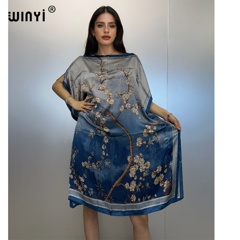 Ethnic Gown - WINYI Robe Kaftan d'été africaine, tenue