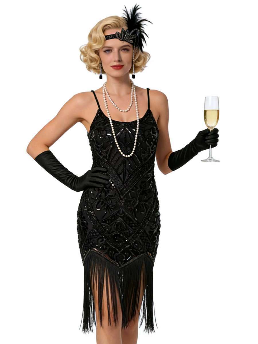 Robe de soirée rétro Gatsby, r - Ethnic Gown avis et prix
