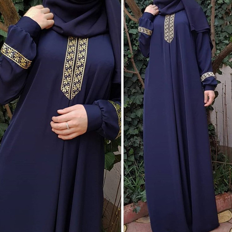 Abayas imprimé Style ethnique  - Ethnic Gown avis et prix
