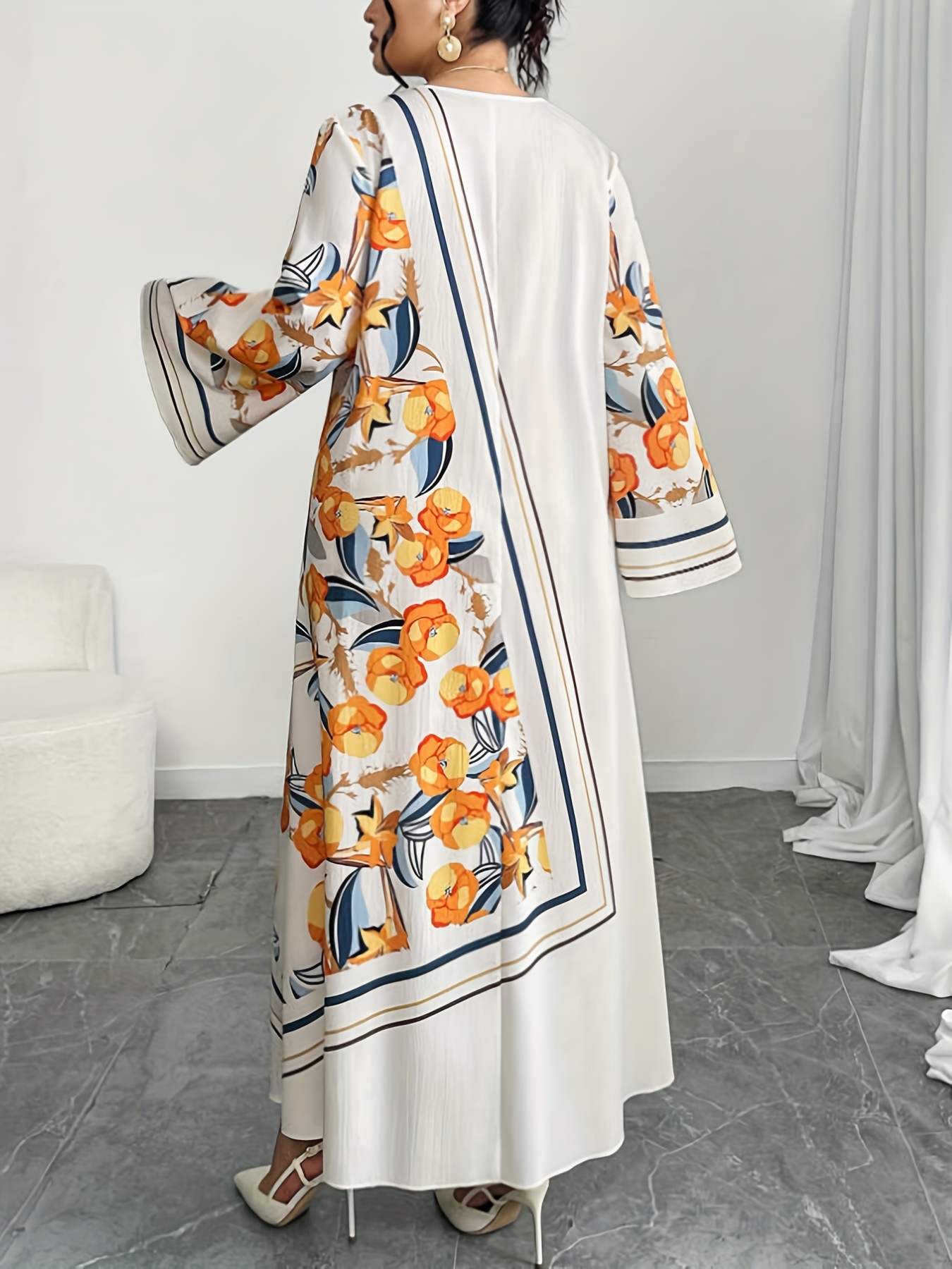 Robe longue pour femmes grande - Ethnic Gown avis et prix