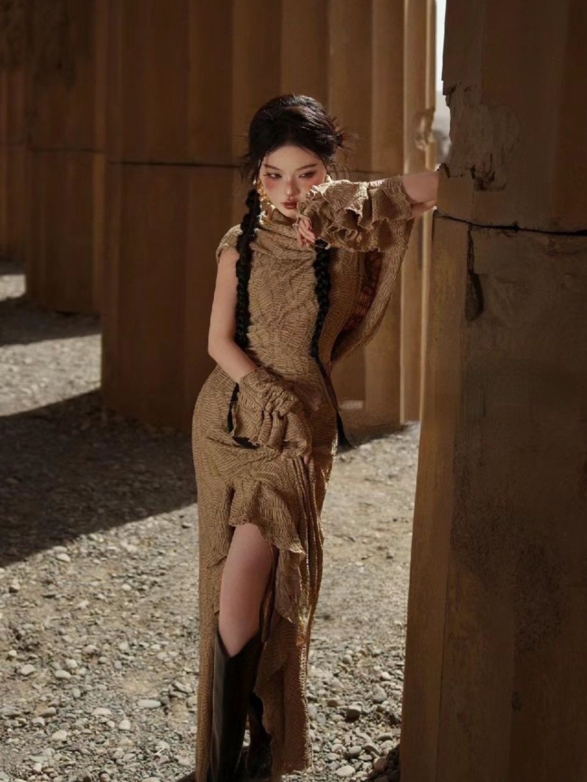 Robe de vacances style Princes - Ethnic Fashion Photography avis et prix