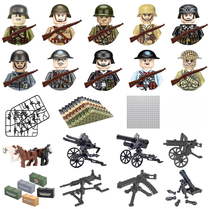 24 figurines militaires de la  - Ethnic Fashion World avis et prix