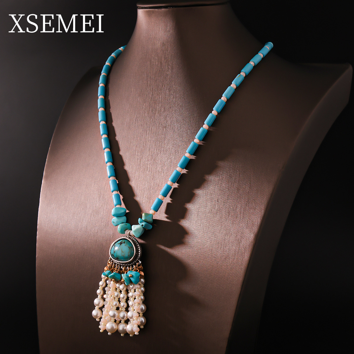 Bijoux de déclaration, chaîne  - Ethnic Fashion Photography avis et prix