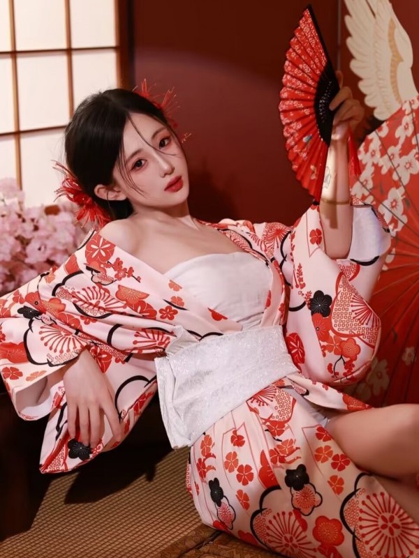 Peignoir de style japonais tra - Ethnic Fashion Photography avis et prix