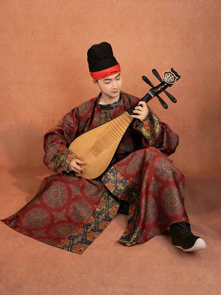 Robe Hanfu Vintage pour hommes - Ethnic Gown avis et prix