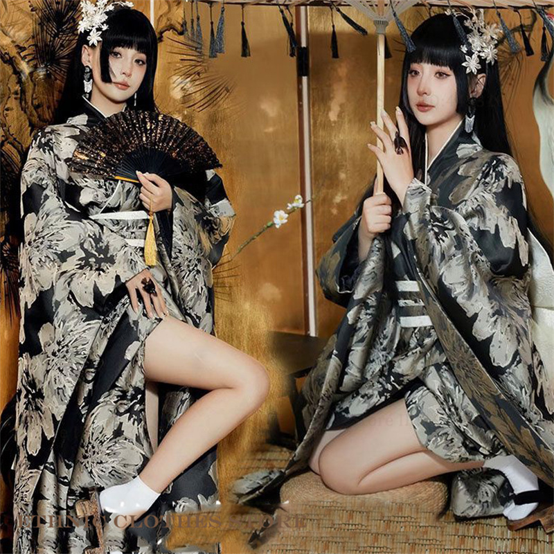 Kimono traditionnel japonais C - Ethnic Fashion Photography avis et prix